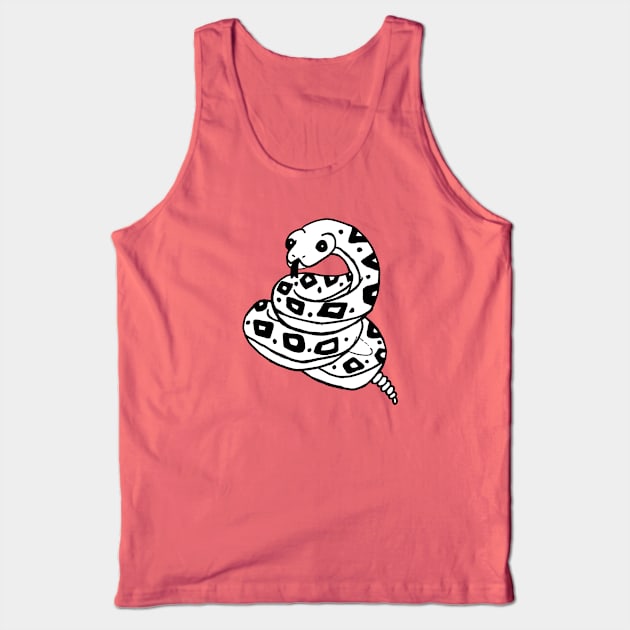 Inktober Snake 2 Tank Top by Aeriskate